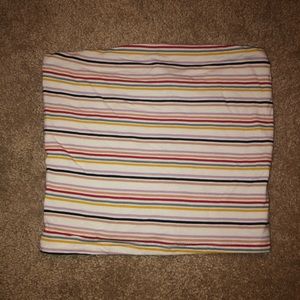 Rainbow Stripped Tube Top
